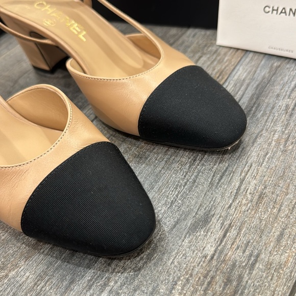 COPY - Chanel slingback heels - Picture 3 of 6